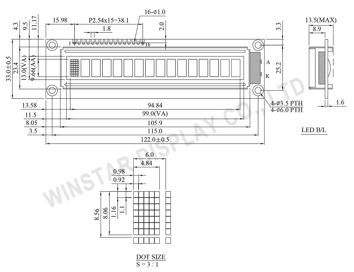 Plan WH1601L