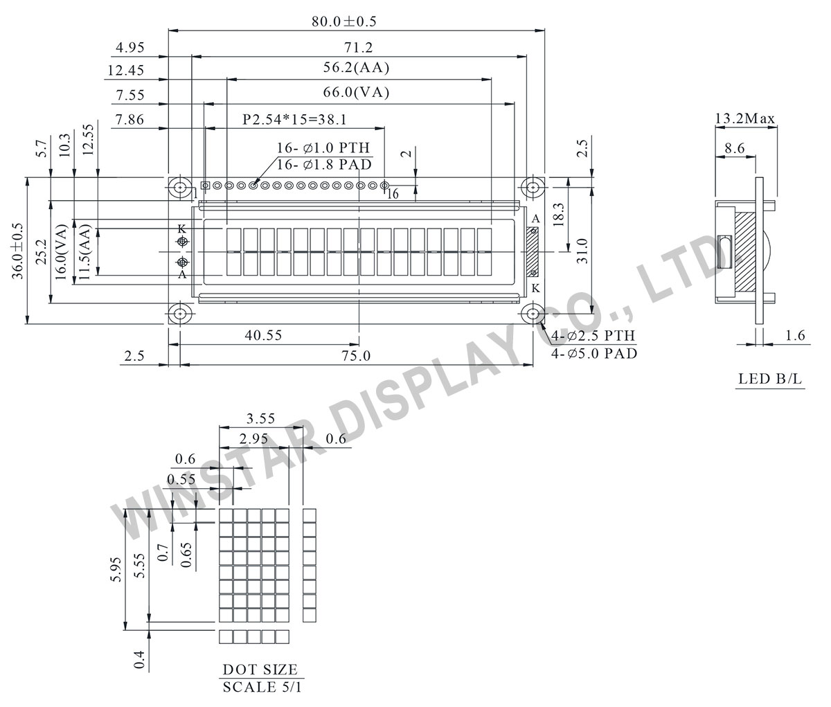 Plan WH1602B