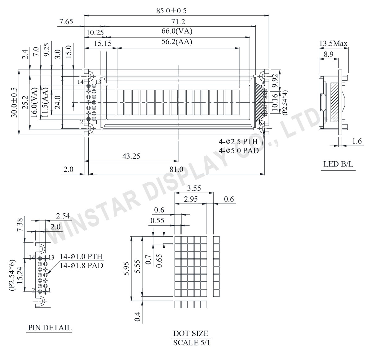 Plan WH1602D