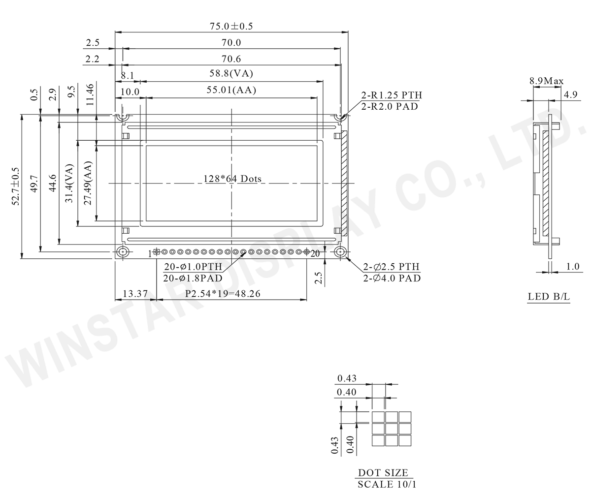 Plan WG12864B