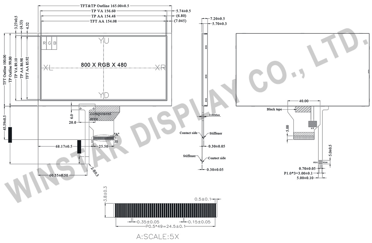 Plan WF70A2TIAGDNT0